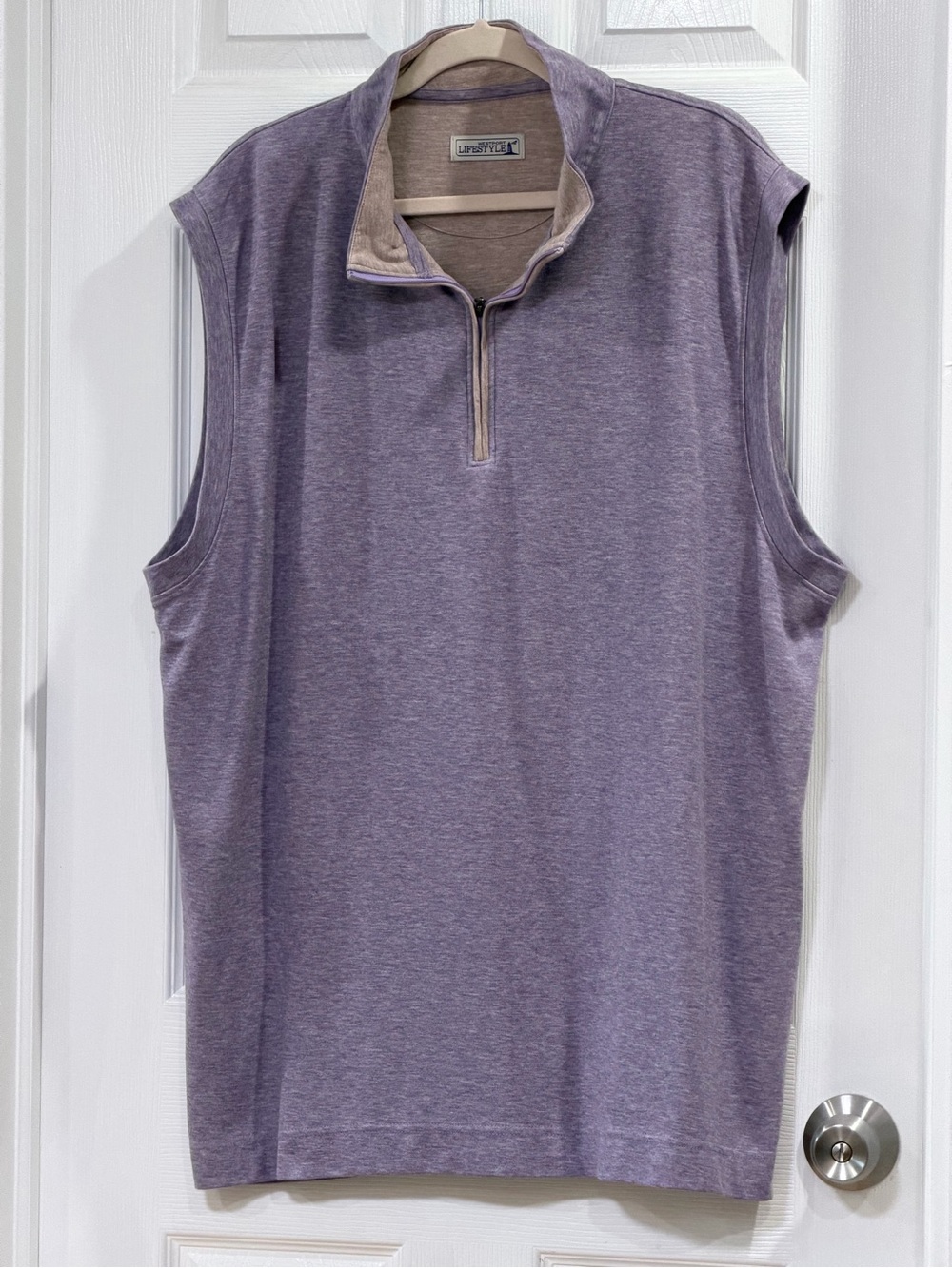 Westport Lifestyle Melange  Quarter-Zip Vest